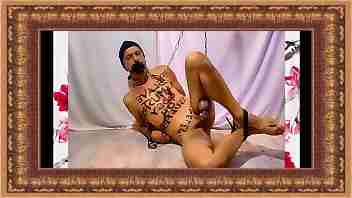 Video naked slave exposed in